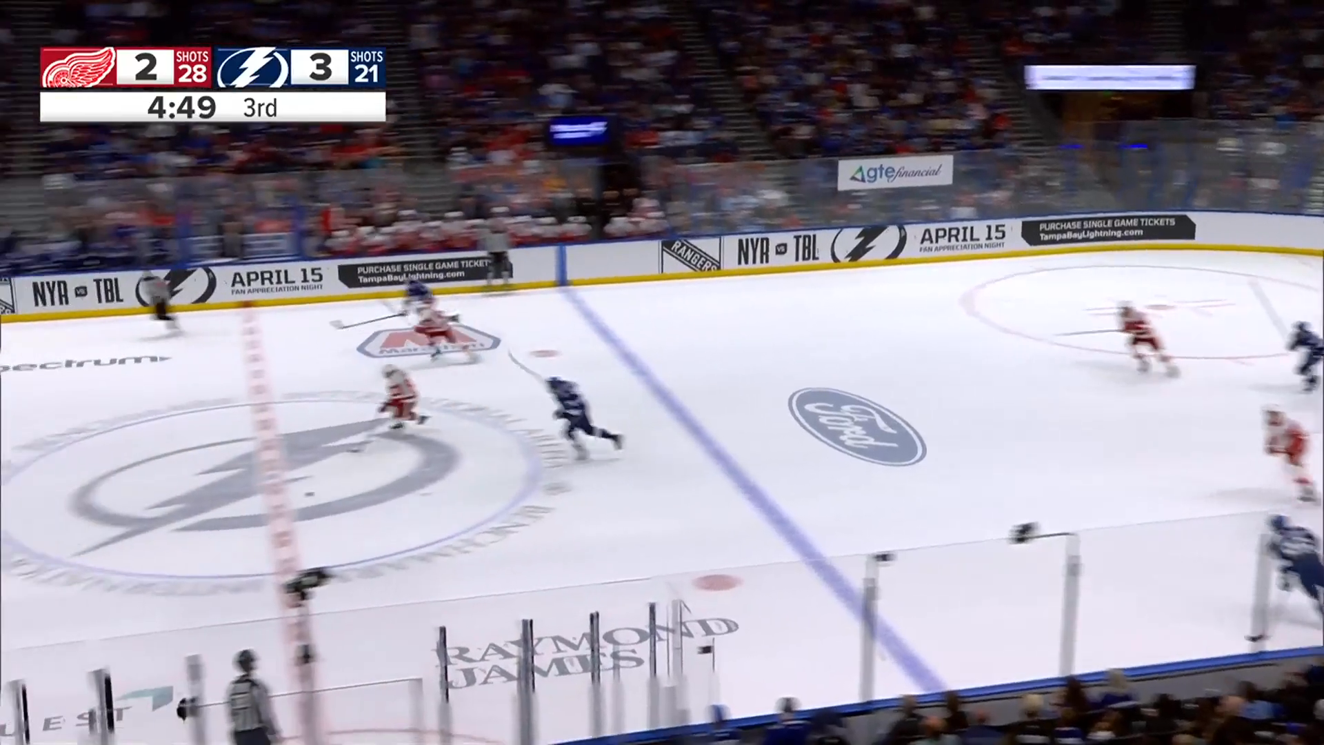 Kane's 1,400th Point: Sets Up DeBrincat to Tie It 3-3 · Apr. 13, 2026