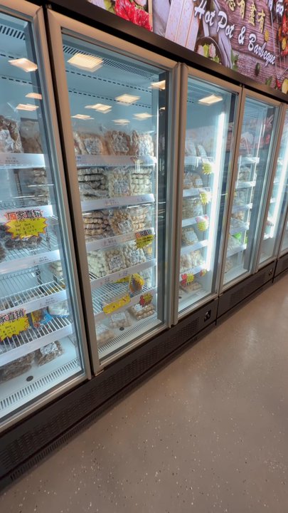 Jinlian - Video of all the freezers. Lots of choices but not to my liking. - International Grocery Near Me - Toronto, Ontario