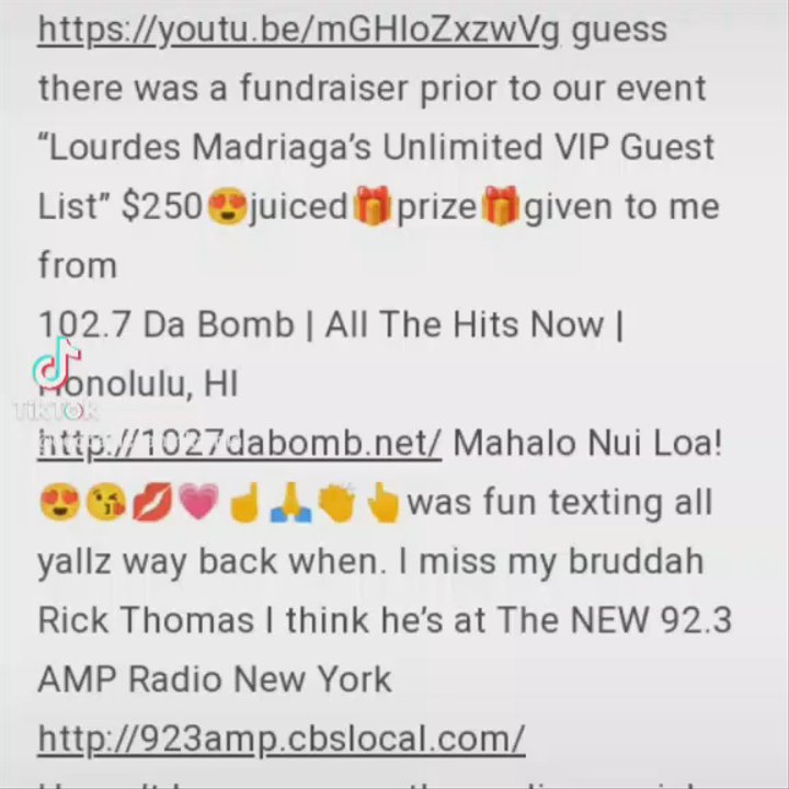KDDB FM 102.7 DA BOMB - 05.21.11 Lourdes Madriaga's Unlimited VIP Guest List at Oceans/OceanClub MayBdays & then some. Thanks all. And then there was DJ 01.27.12=D - Radio Stations Near Me - Honolulu, Hawaii