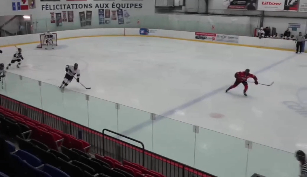 Félix Foucher's Dominant Power Forward Shift | Collège Esther-Blondin