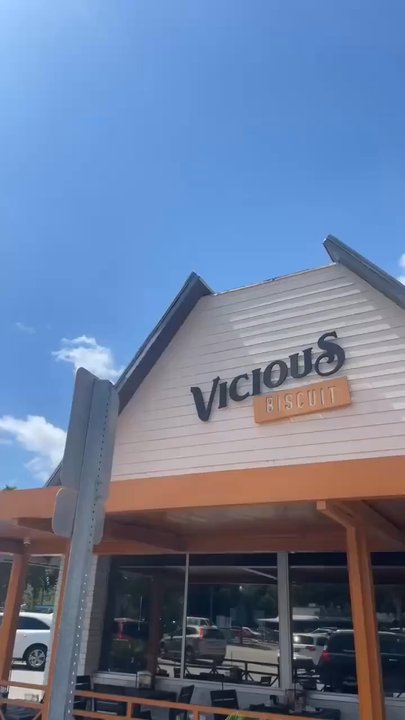 Vicious Biscuit - Full jelly bar and basic biscuit with added bacon - Coffee & Tea Near Me - Mount Pleasant, South Carolina