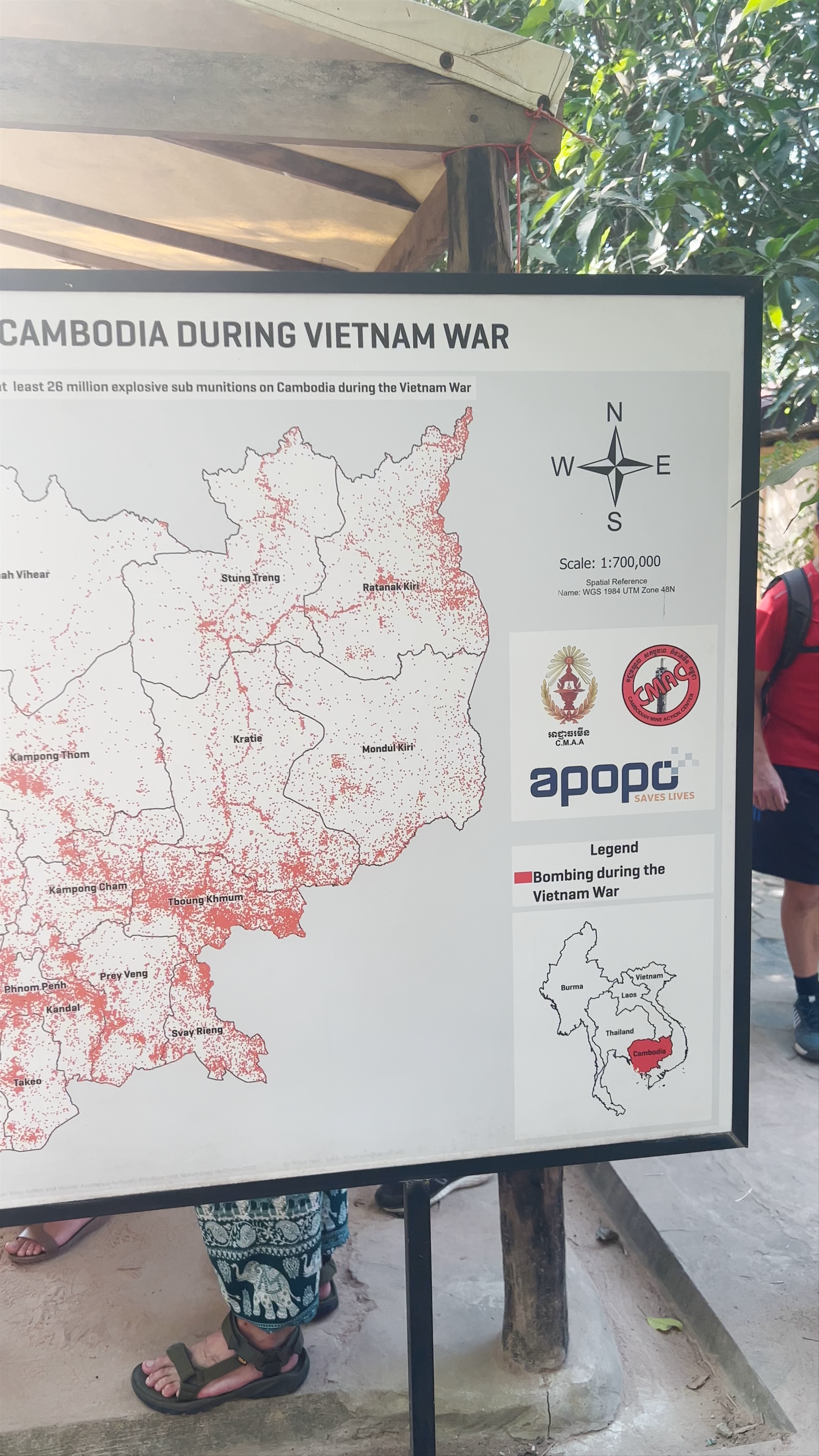 APOPO - Humanitarian Demining Efforts in Krong Siem Reap, Cambodia