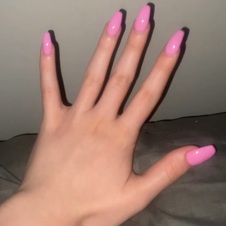 Danville Nails - i love these !!!!!! i got a full set of acrylic nails with the ballerina tip and color 579. it was $45 - Nail Salons Near Me - Danville, Kentucky