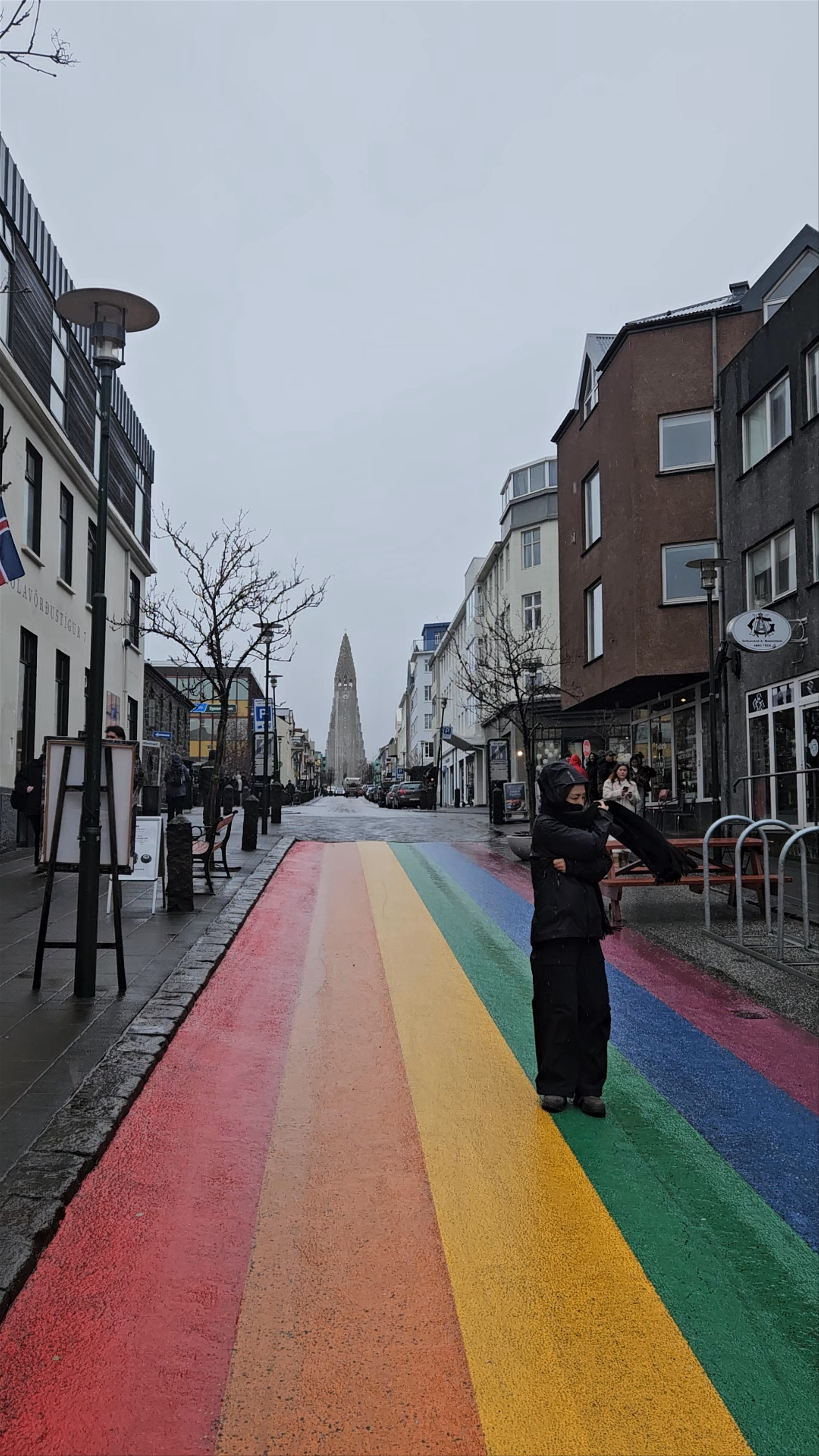 Skólavörðustígur Rainbow Street