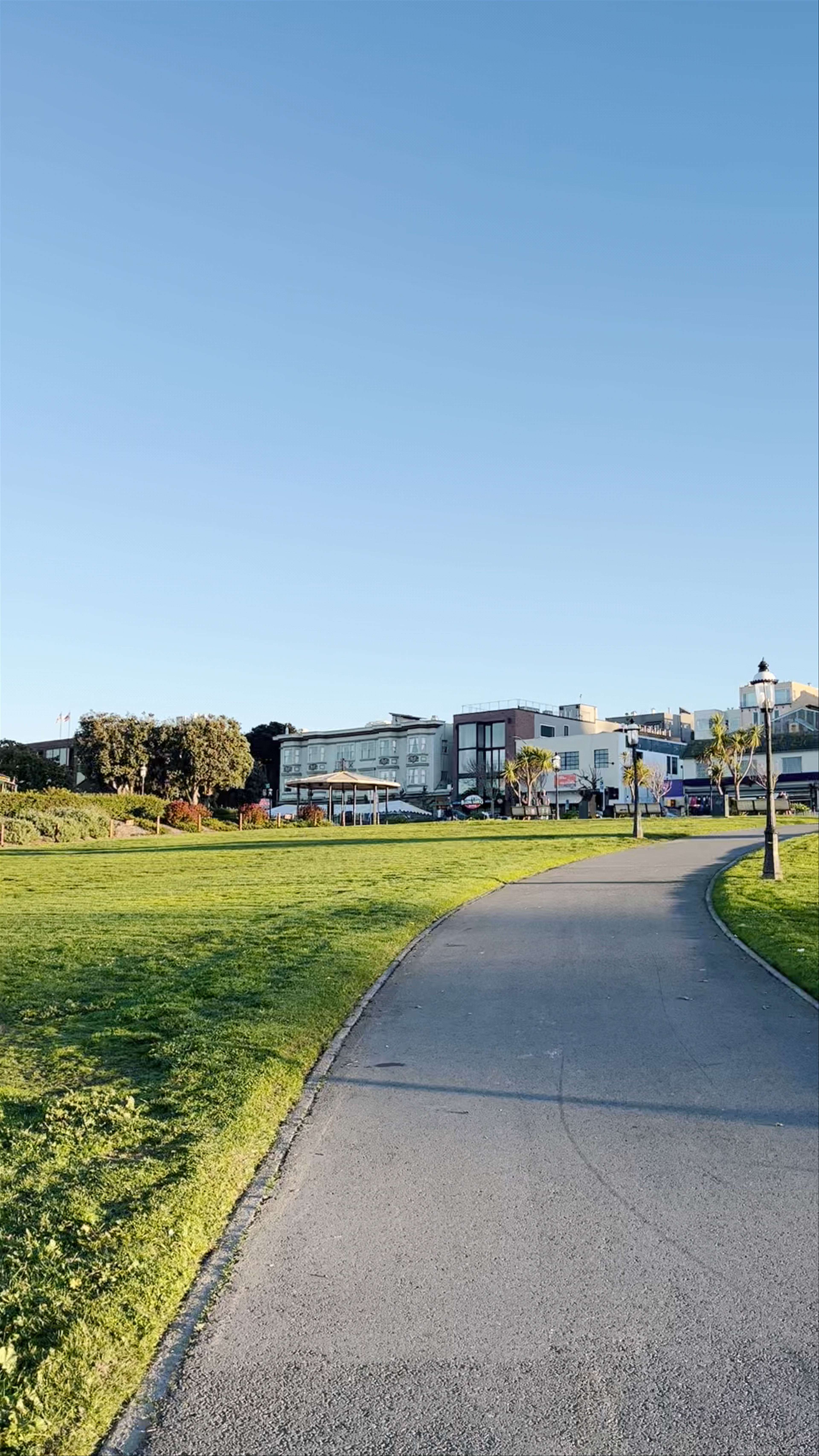 Sunny Stroll Through Ghirardelli Square, San Francisco
