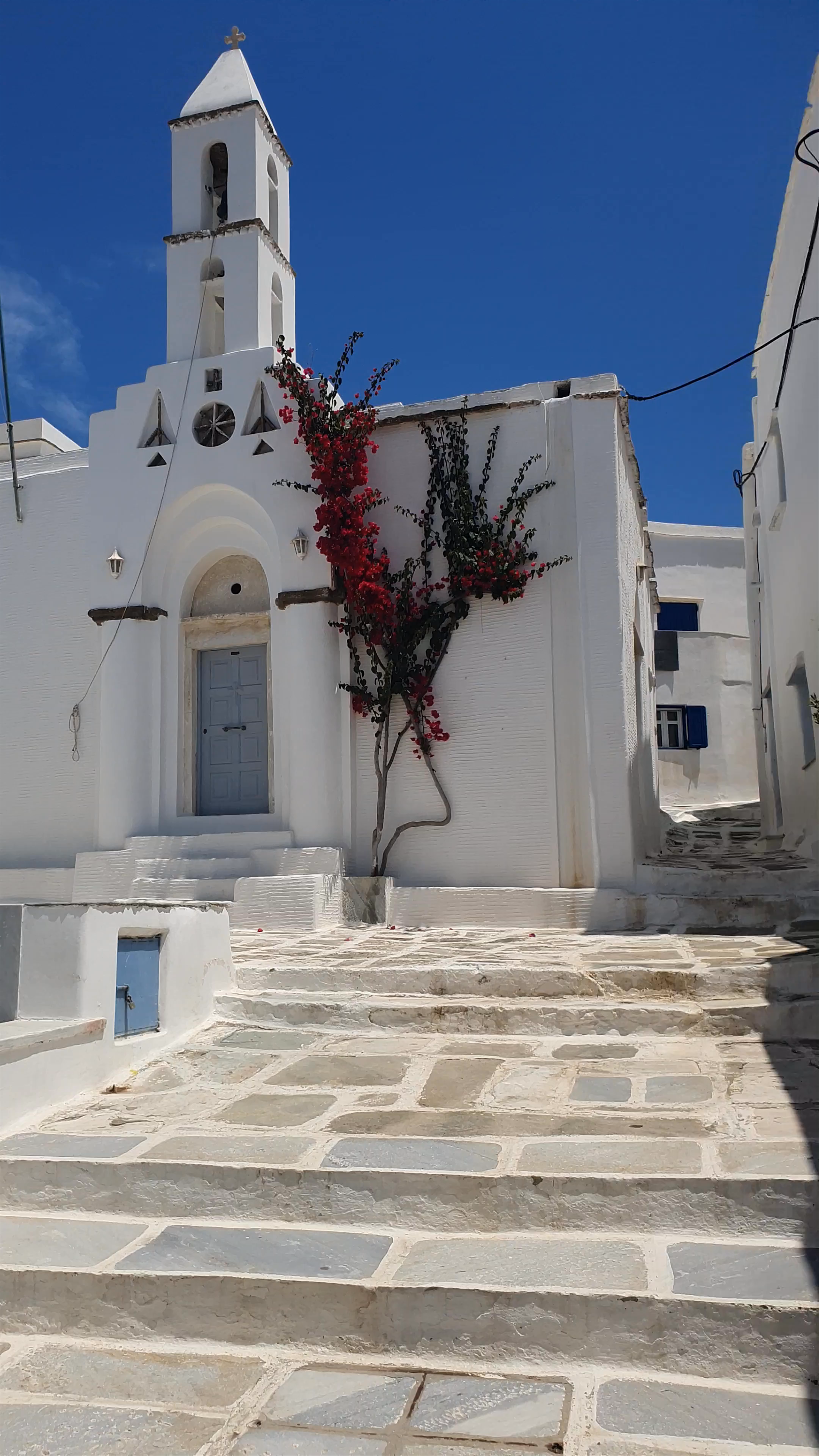 Sunlit Serenity at Agia Triada Church, Panormos, Kalymnos