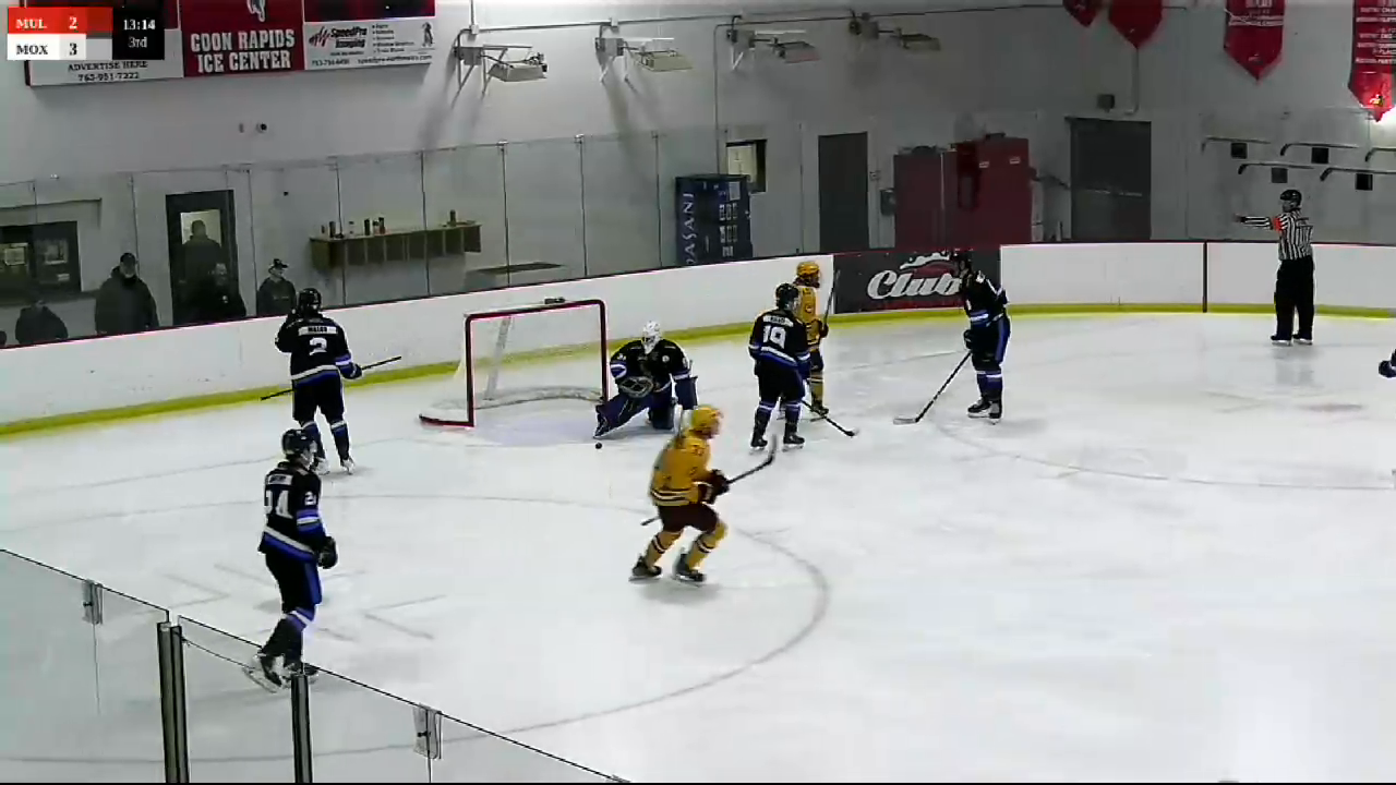 Cooper Guenthner's First USPHL Goal - Minnesota Mullets Highlights