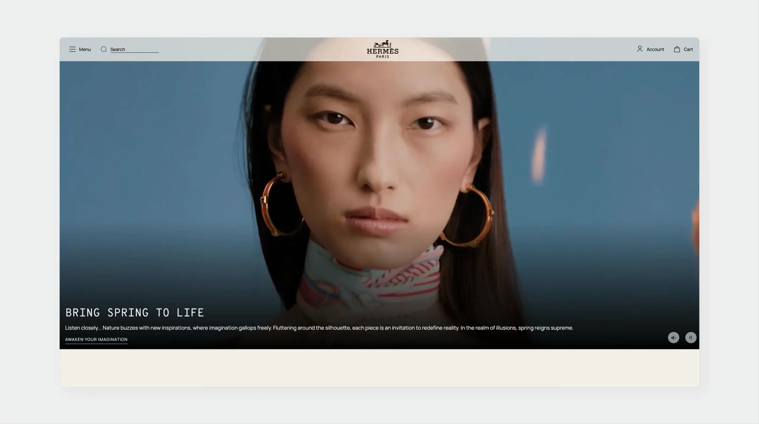 video from Hermes website