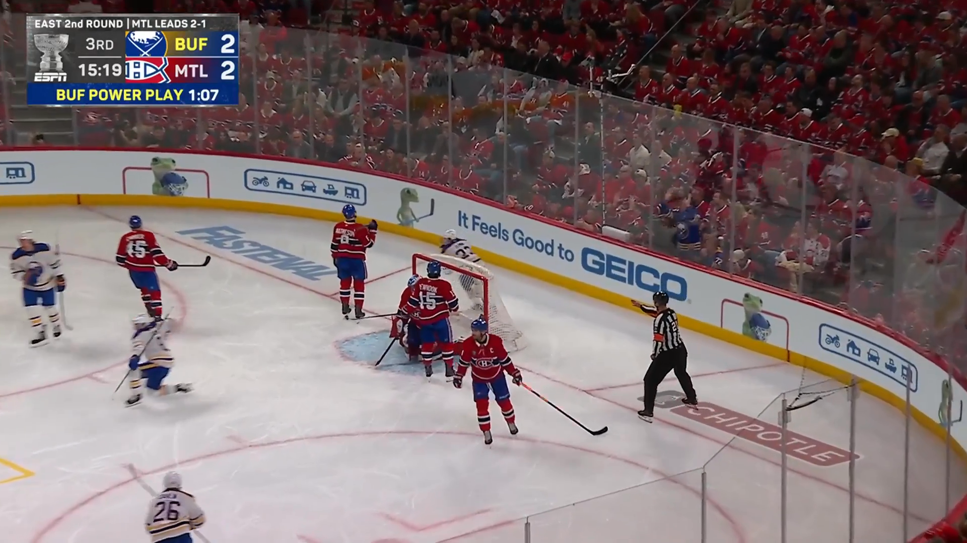 Benson Birthday Goal Levels Series as Sabres Take Game 4 · May 12, 2026