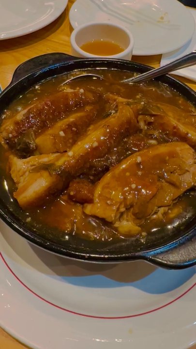 New Furama Restaurant - Braised Pork Belly with Pickled Vegetables - Dim Sum Near Me - Chicago, Illinois