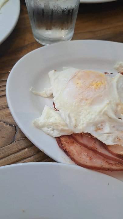 Rutherford Pancake House - Virginia Ham and Two Eggs - Breakfast & Brunch Near Me - Rutherford, New Jersey