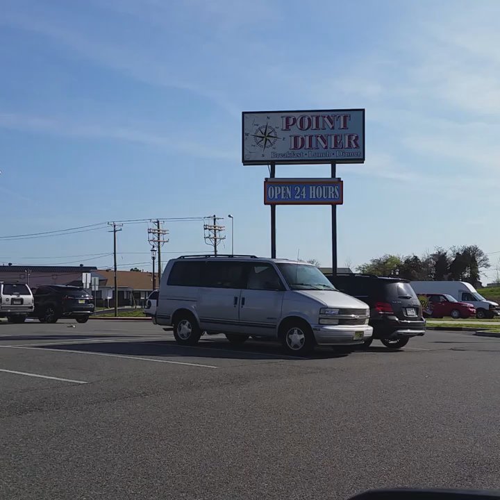 Somers Point Diner - The sign. It's located on the circle across from Circle liquor Store.  You can BYOB - American Near Me - Somers Point, New Jersey