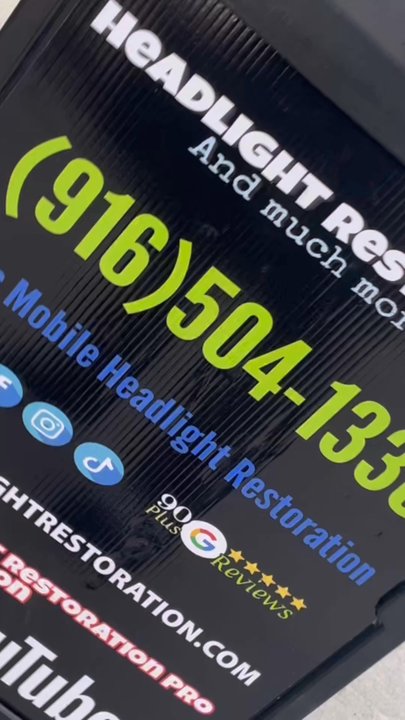 Sac Mobile Headlight Restoration - Awesome business and experience. - Auto Repair Near Me