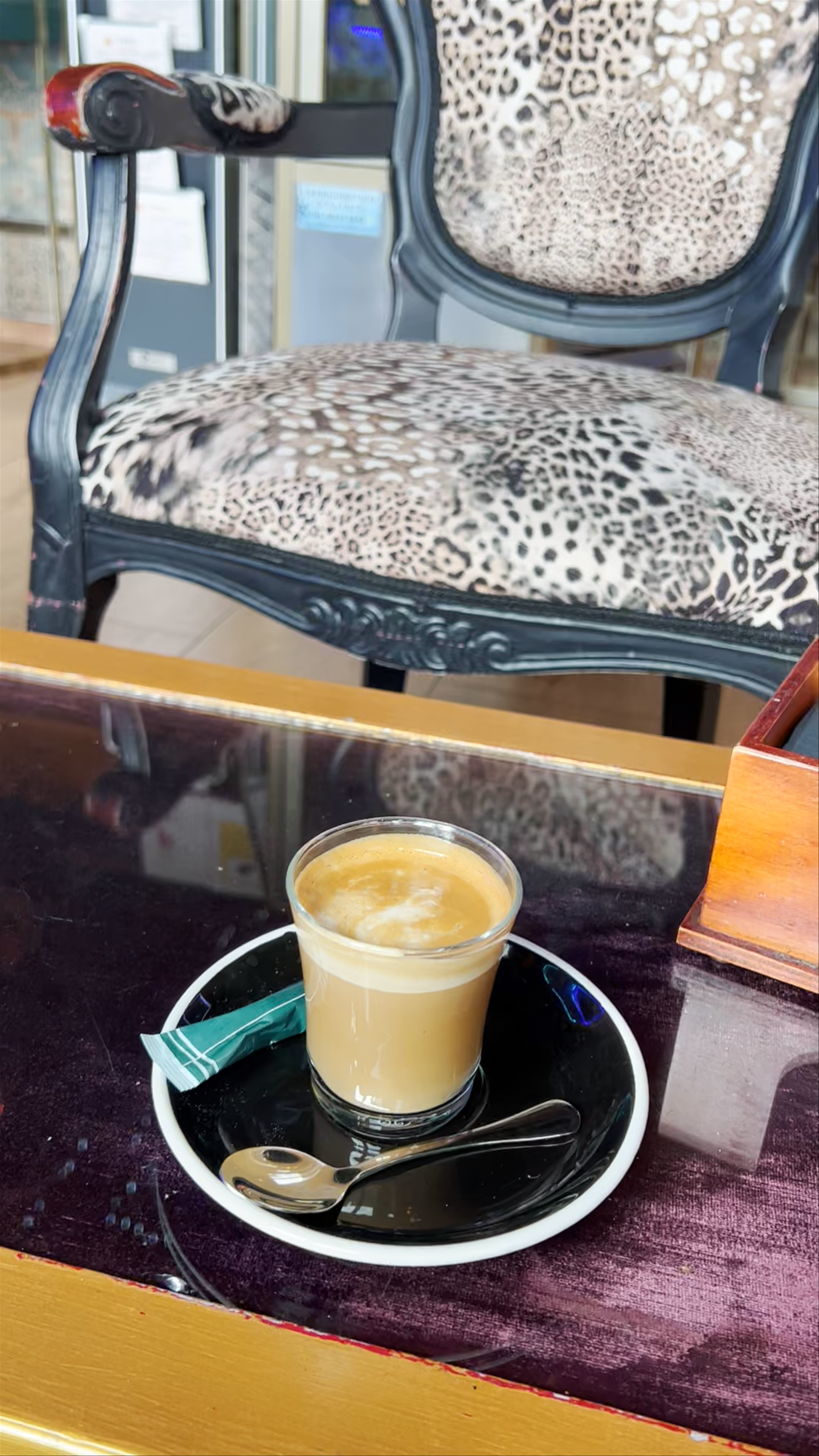Chic Coffee Moment at Bar Tango Deluxe in Torrevieja