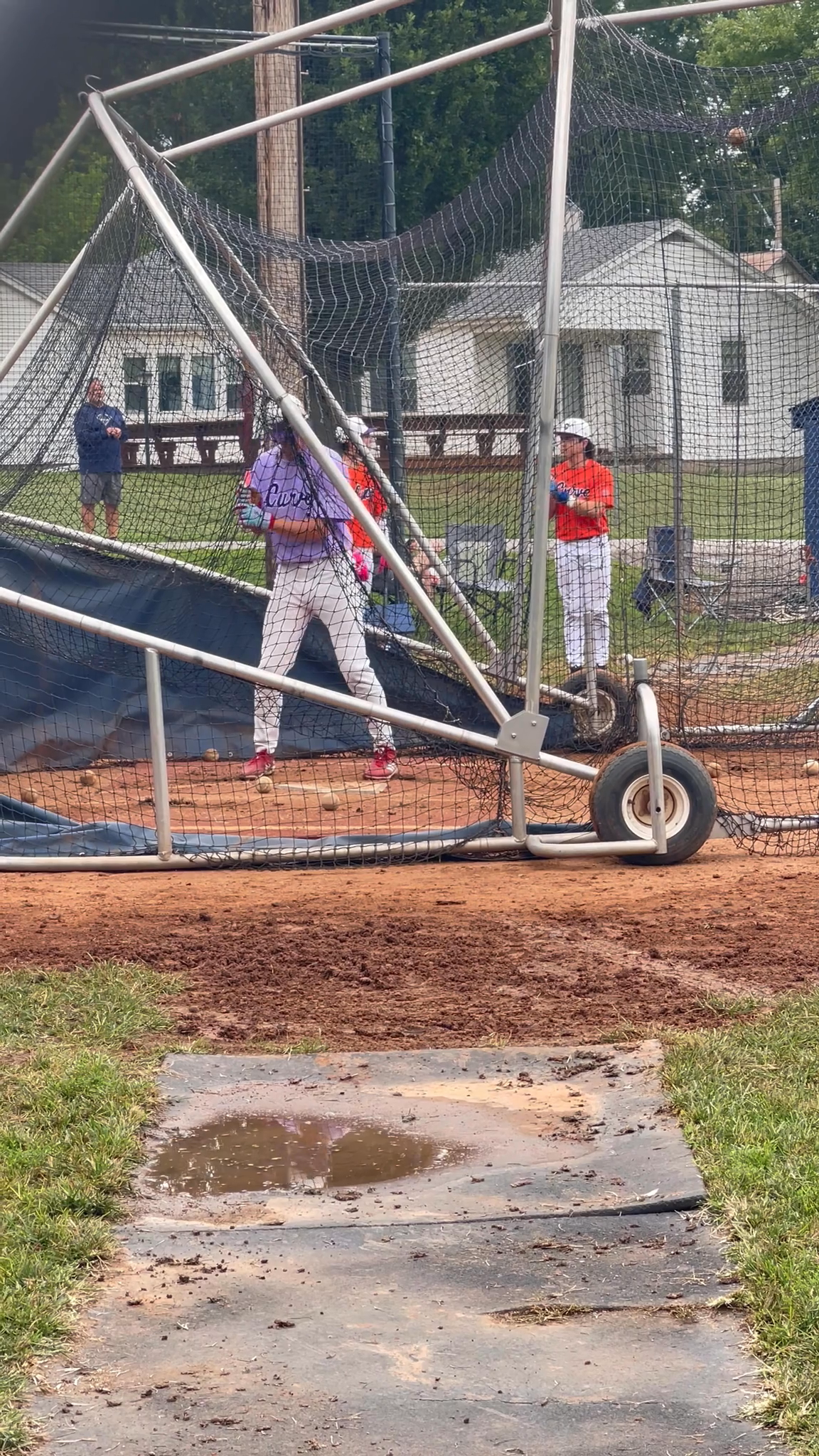 Highland CC - BP having fun hitting a few over the fence