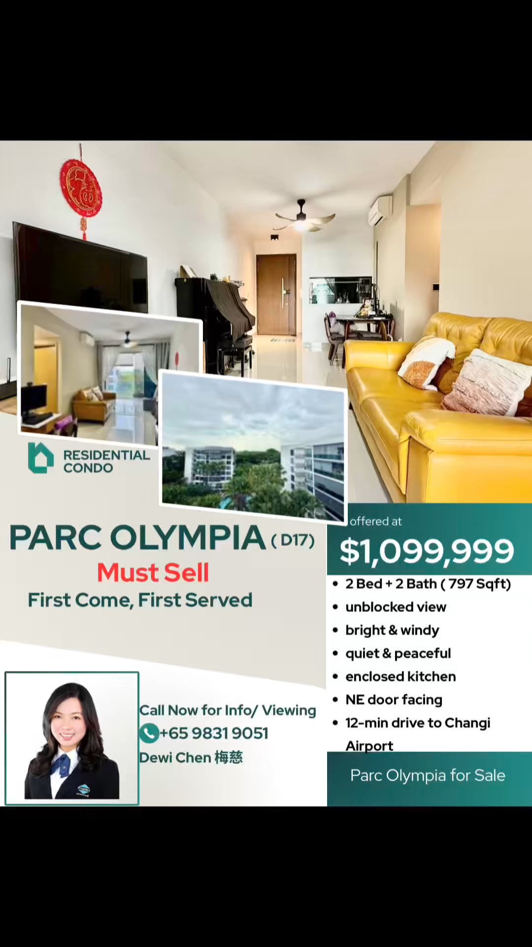 2 Bed Condo for Sale in  Parc Olympia - Image 12