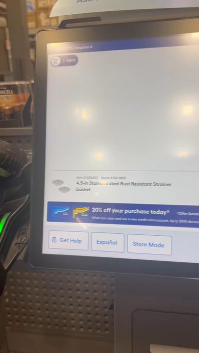 Lowe's Home Improvement - 2/29/26 I love the convenience of self checkout - Hardware Stores Near Me - Long Beach, California