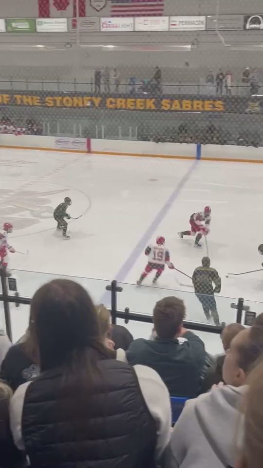 Chase Browne's First Shot, First Goal - Redeemer Univ. Highlights