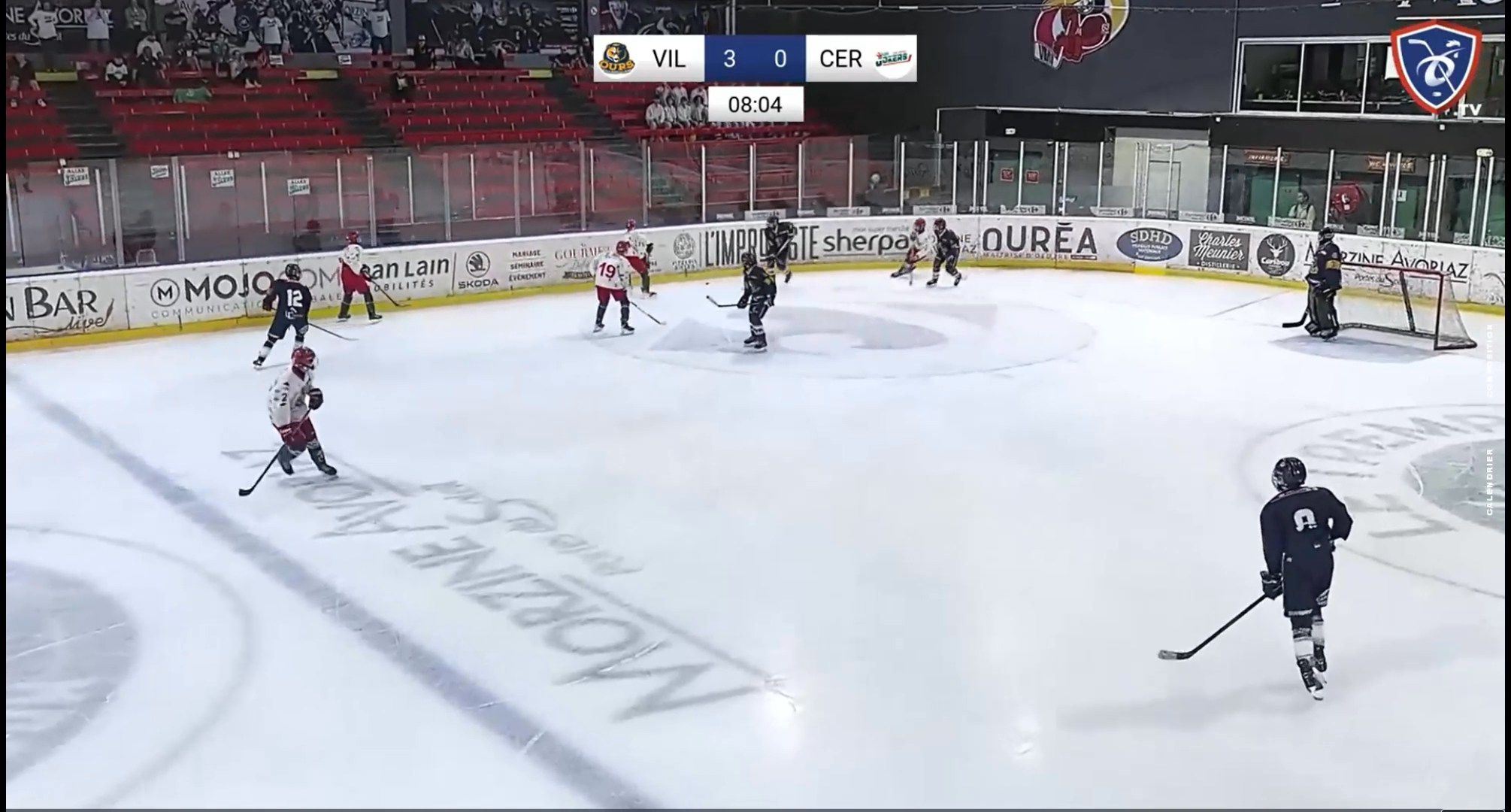 Oliver Oresansky (n°19): nice goals in the French U15 Championship Play-Offs