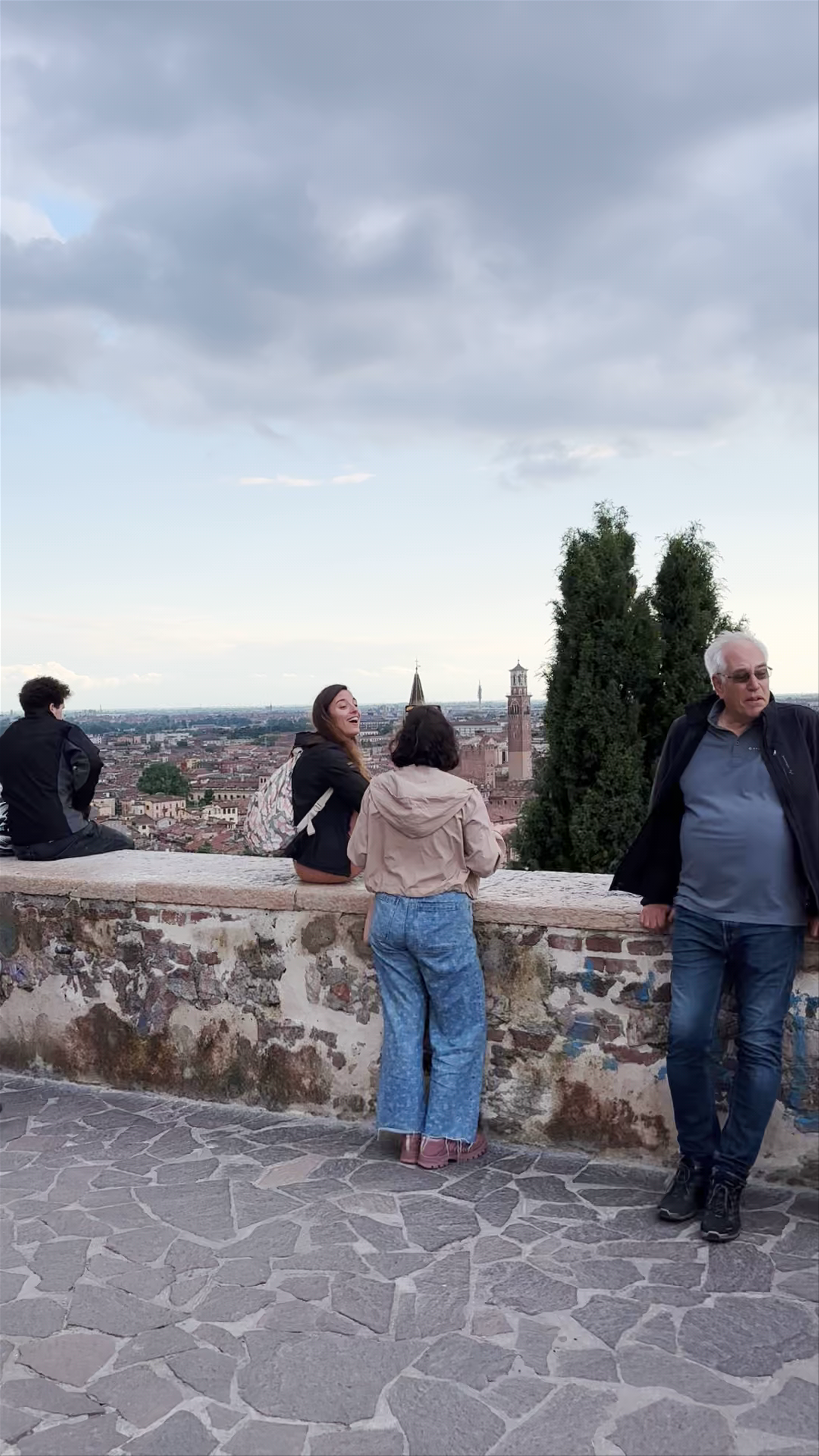 Panoramic Viewpoint Over Verona’s Historic Cityscape