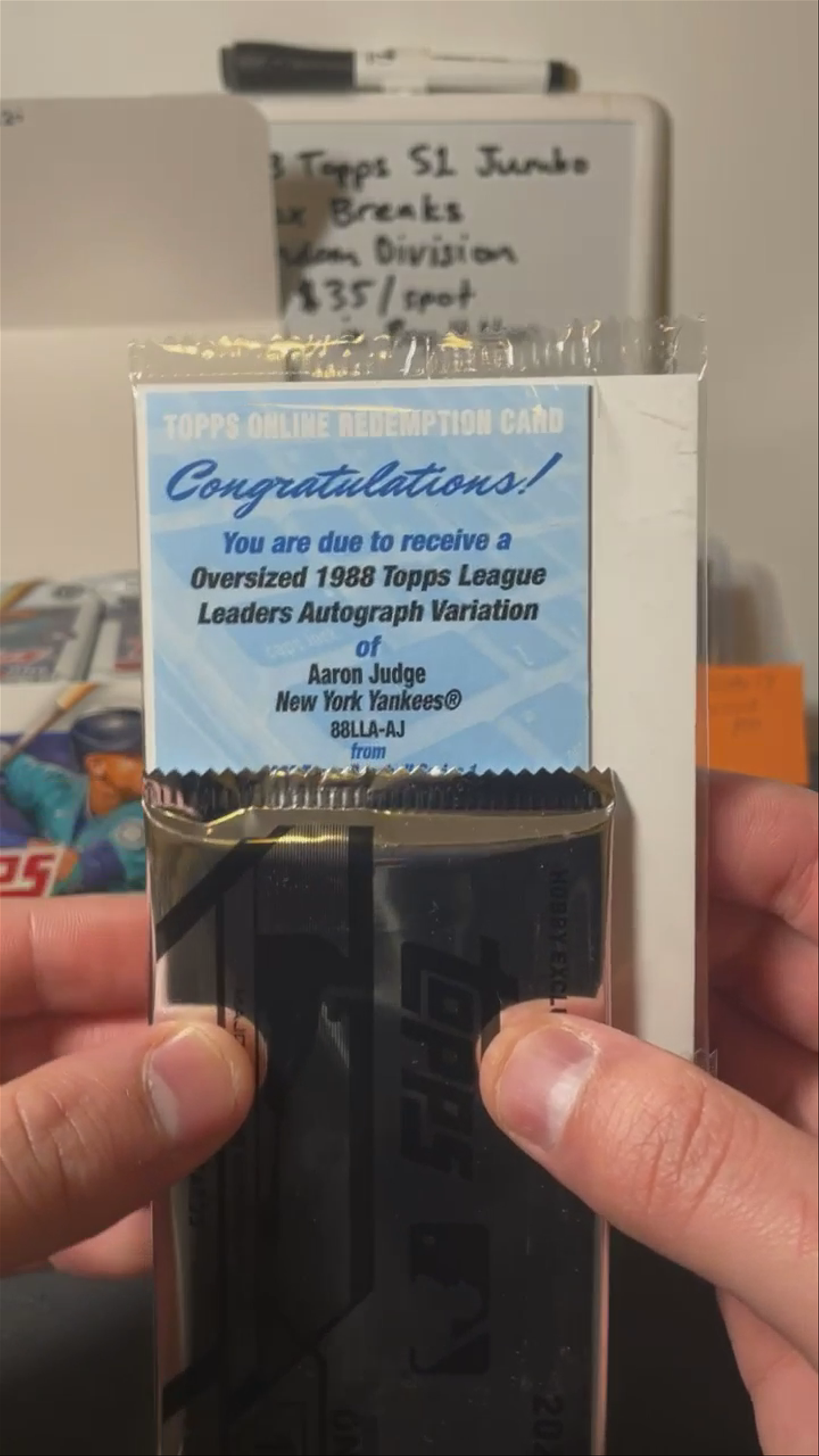 Bang!! Judge Redemption to start off the random divvy break!