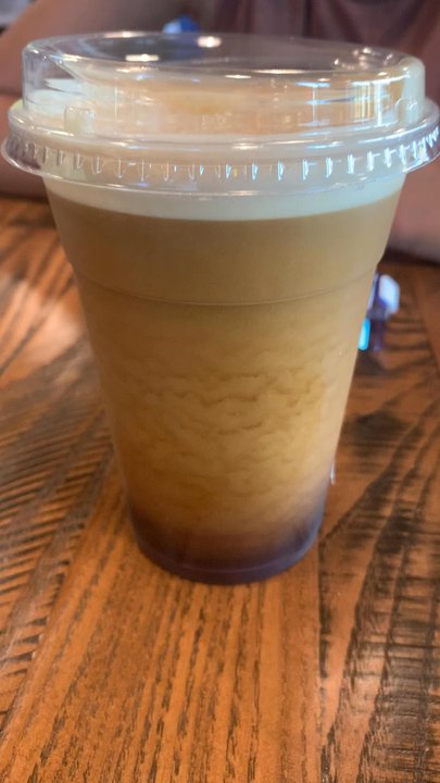 Black Rifle Coffee Company - Nitro cold brew.  Believe it or not it's black coffee, no creamer or sugar. - Coffee & Tea Near Me - Plano, Texas