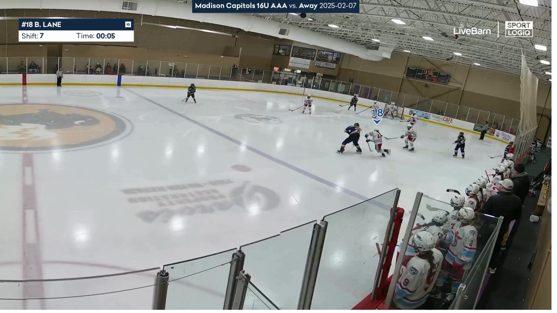 Steal & Goal after penalty kill from bench.