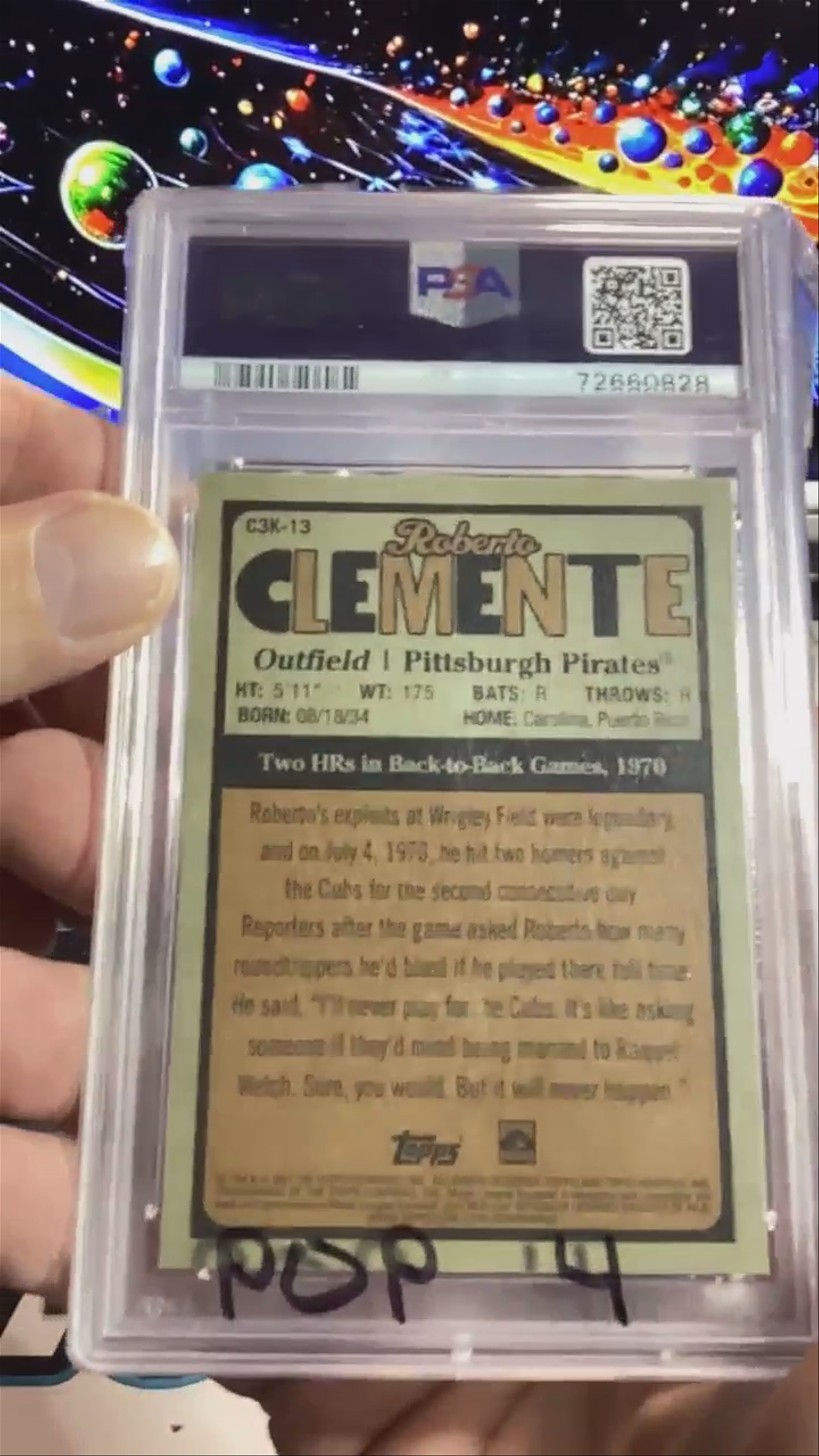 BAM Pack POP 4 Mint 10 Clemente