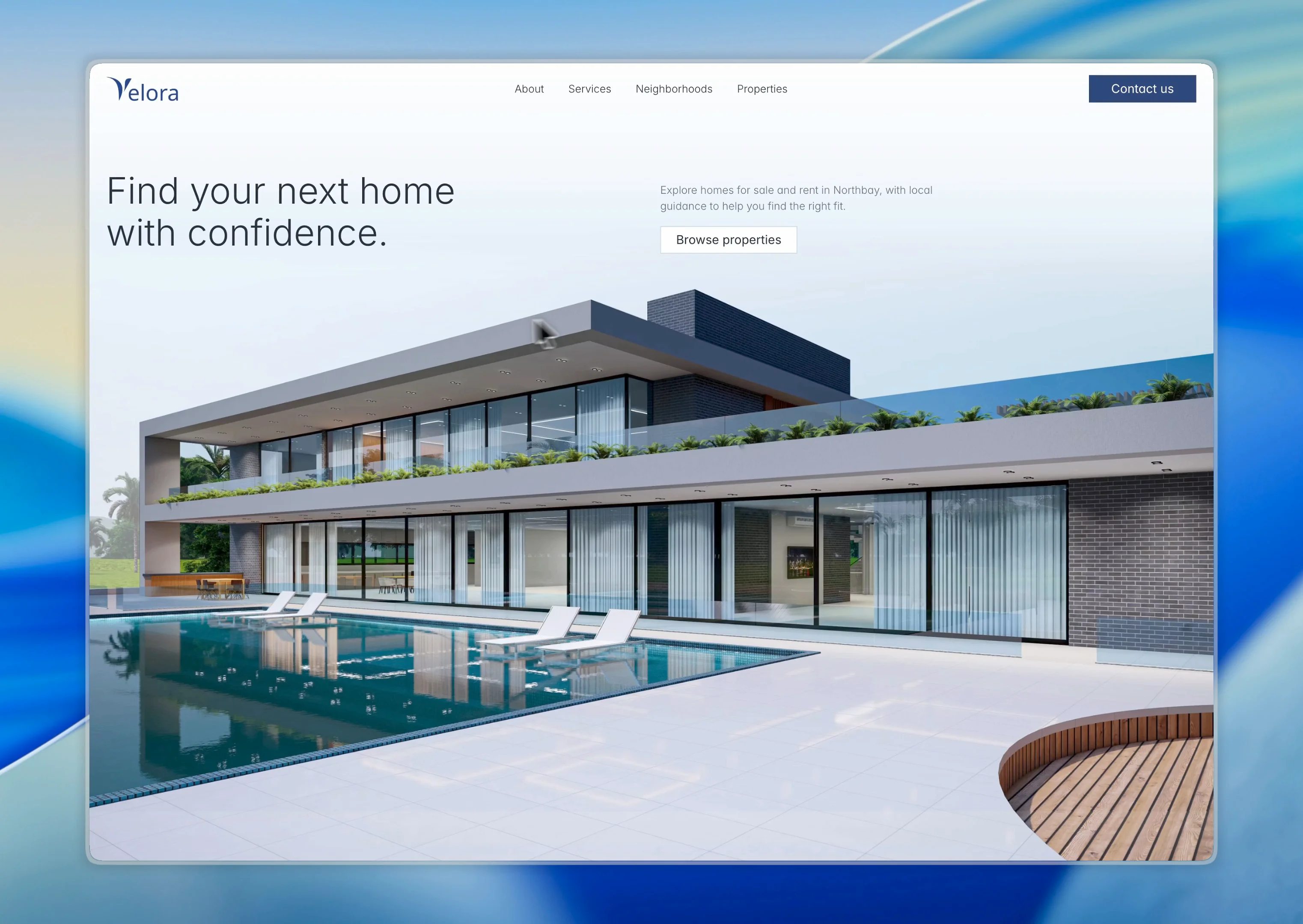 take a little tour 🏡 live preview → https://velora-agent.framer.website/which home would you pick?