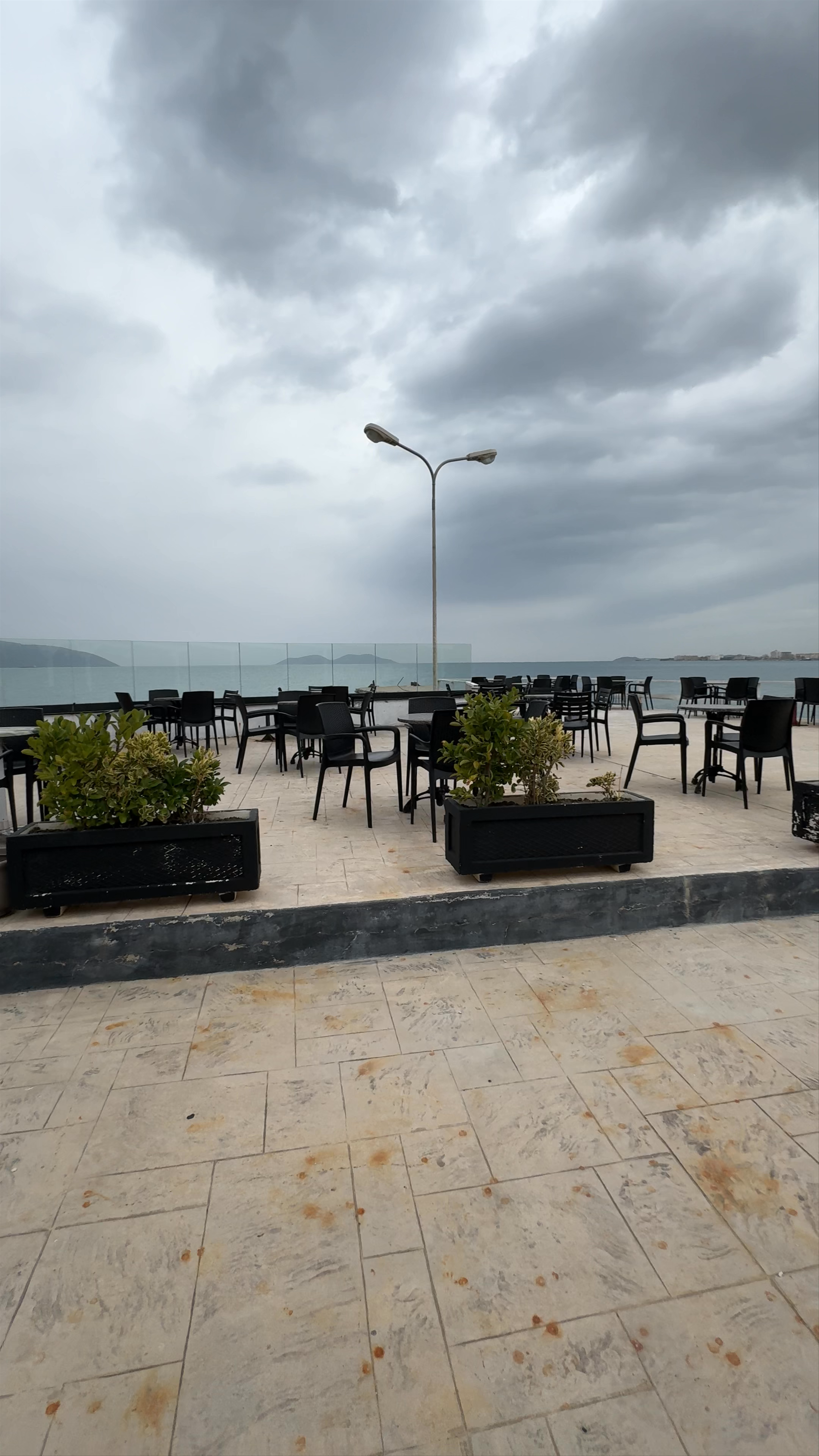 Seaside Serenity at Bar Pizzeria Sunset, Vlorë, Albania