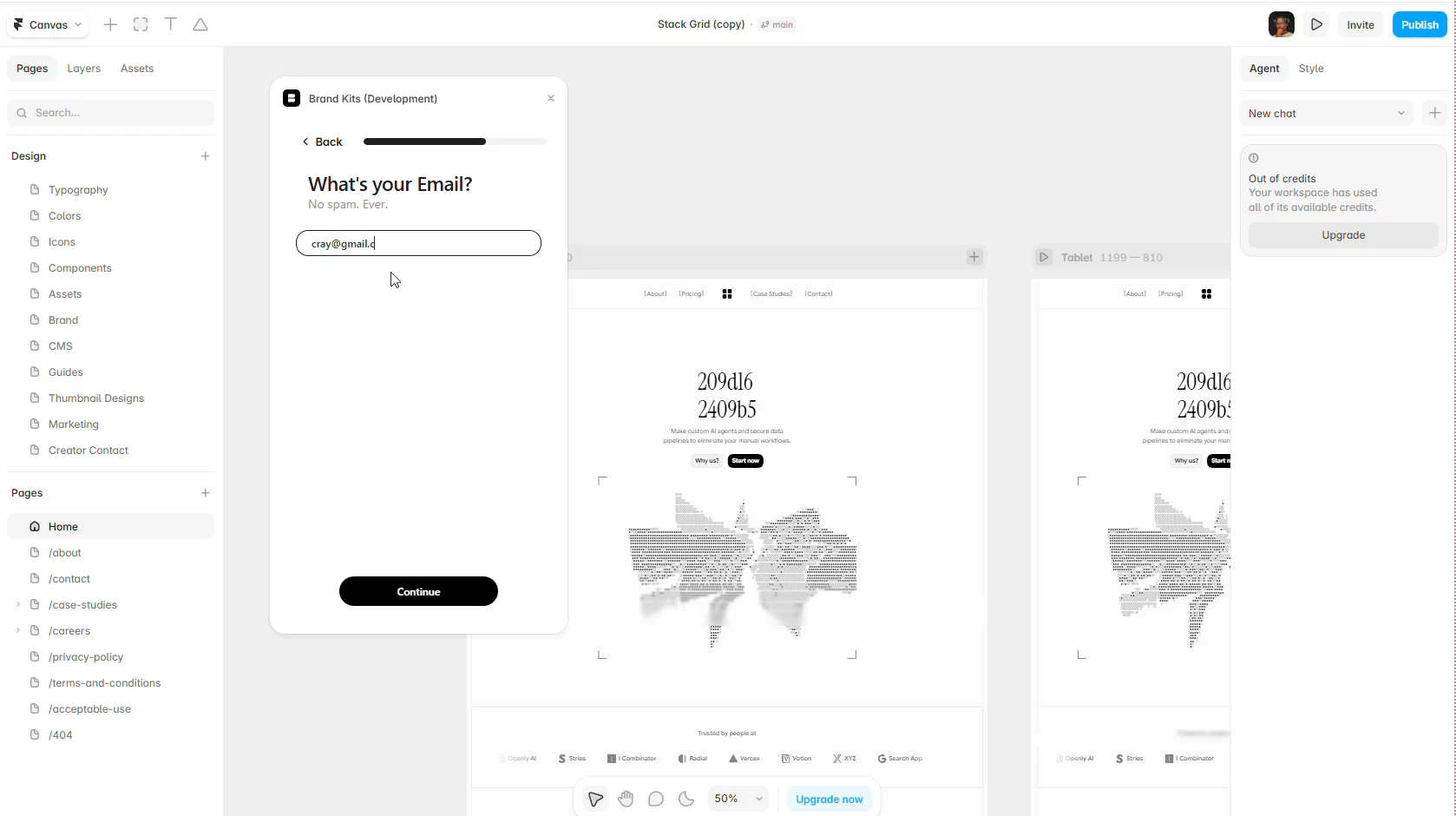 Behind the Scenes of making a Framer Brand Kits Plugin 😁