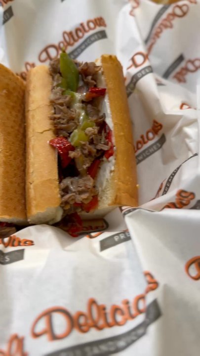 Deli Delicious - Philly Cheese Steak Sandwich - Sandwiches Near Me - Corona, California