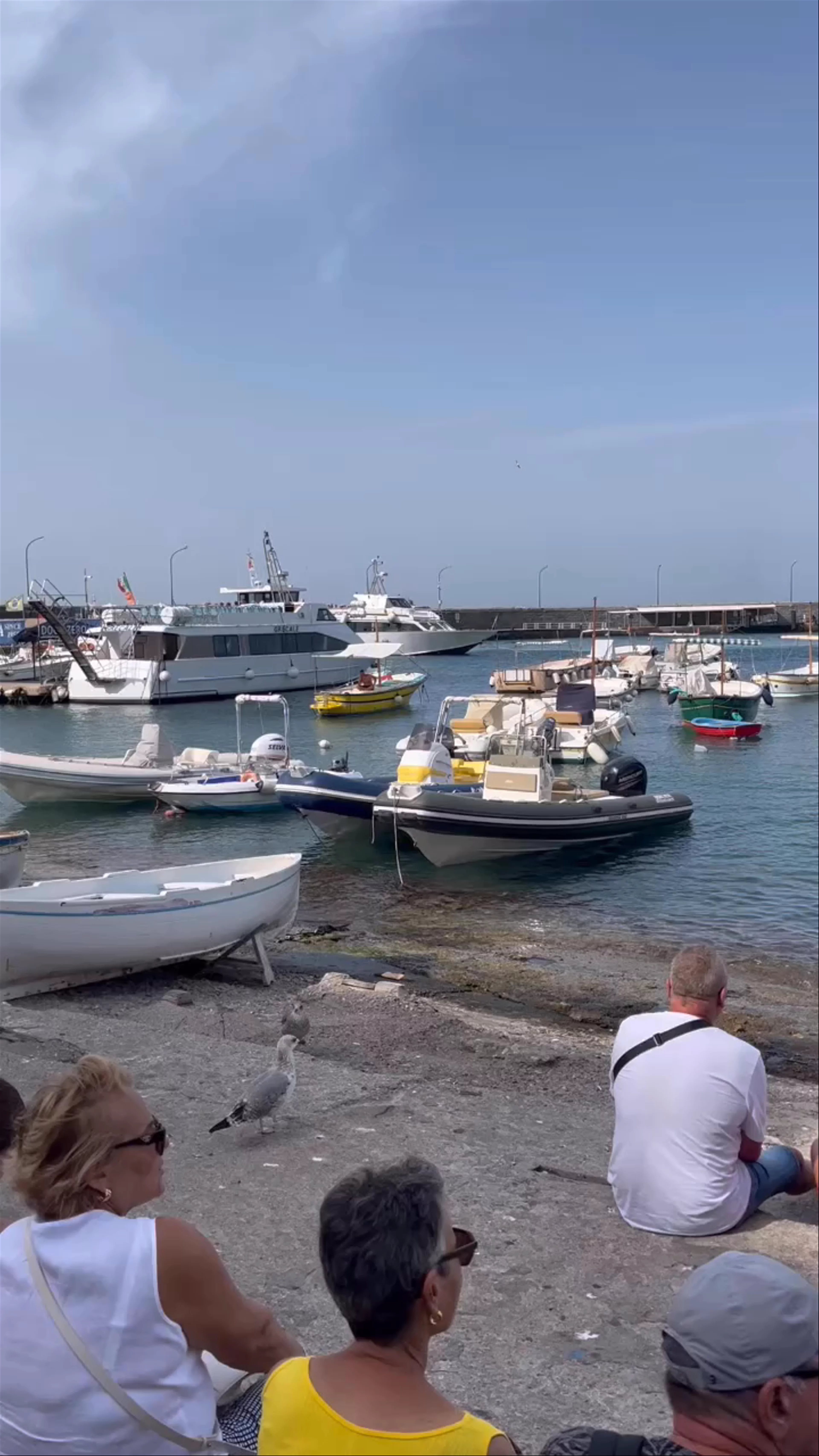 Capri dock, Via Marina Grande