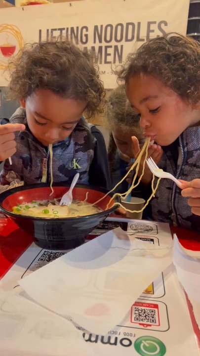 Lifting Noodles Ramen - The boys LOVED it!! - Ramen Near Me - Atlanta, Georgia