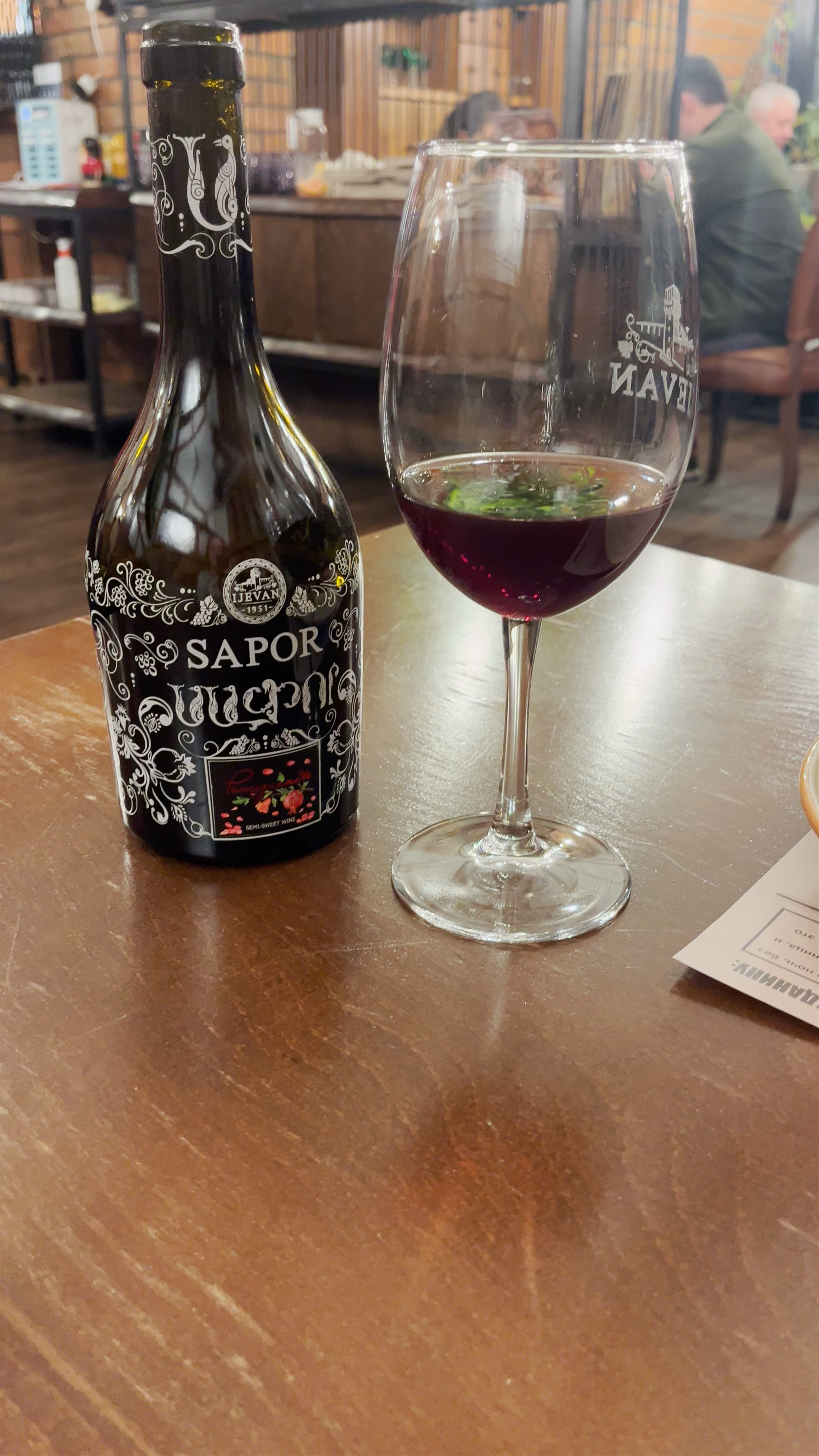 Savoring Armenian Wine at Кавказская пленница in Yerevan