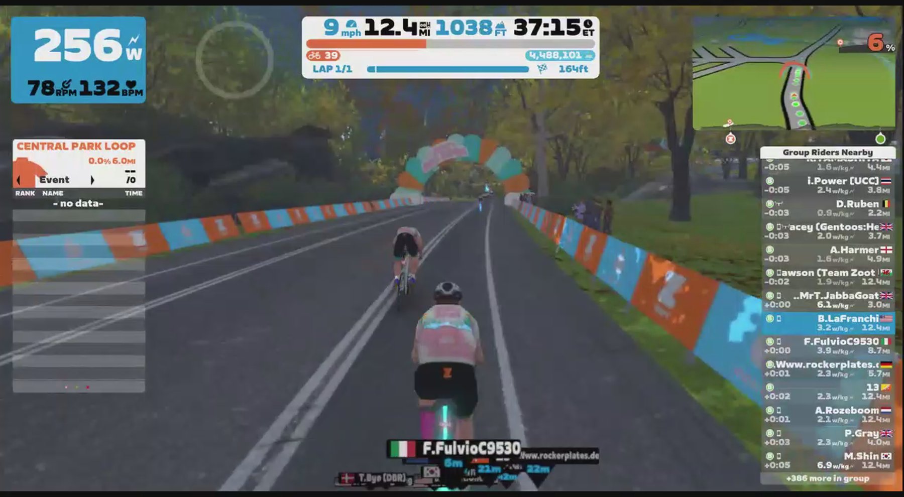 Zwift - Group Ride:  Standard | Stage 3 | The Zwift Big Spin 2024 on Mighty Metropolitan in New York