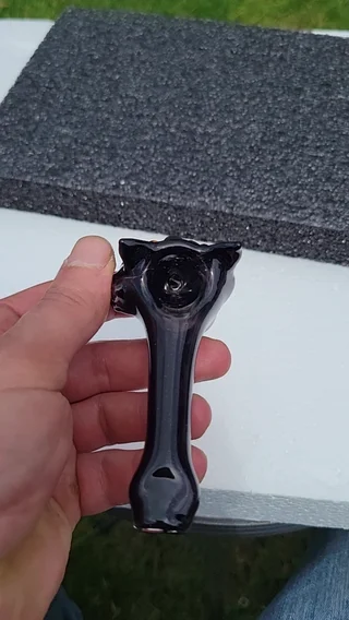 Preview pic of Black kitty pipe