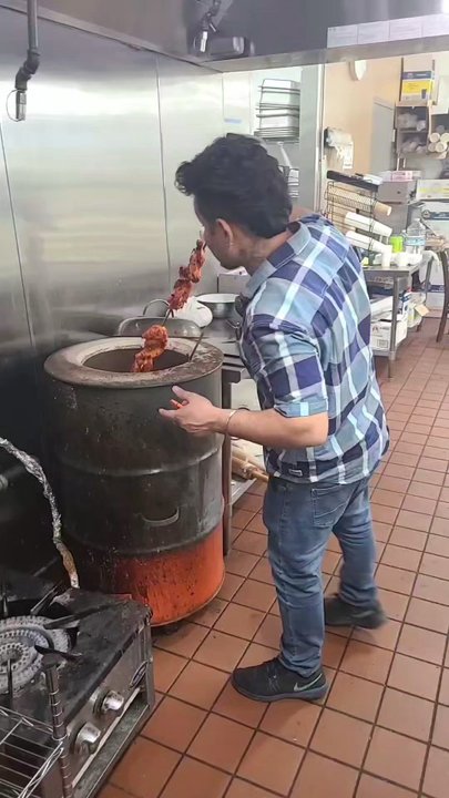 India Pavilion - Live Tandoori chicken - Indian Near Me - Bakersfield, California