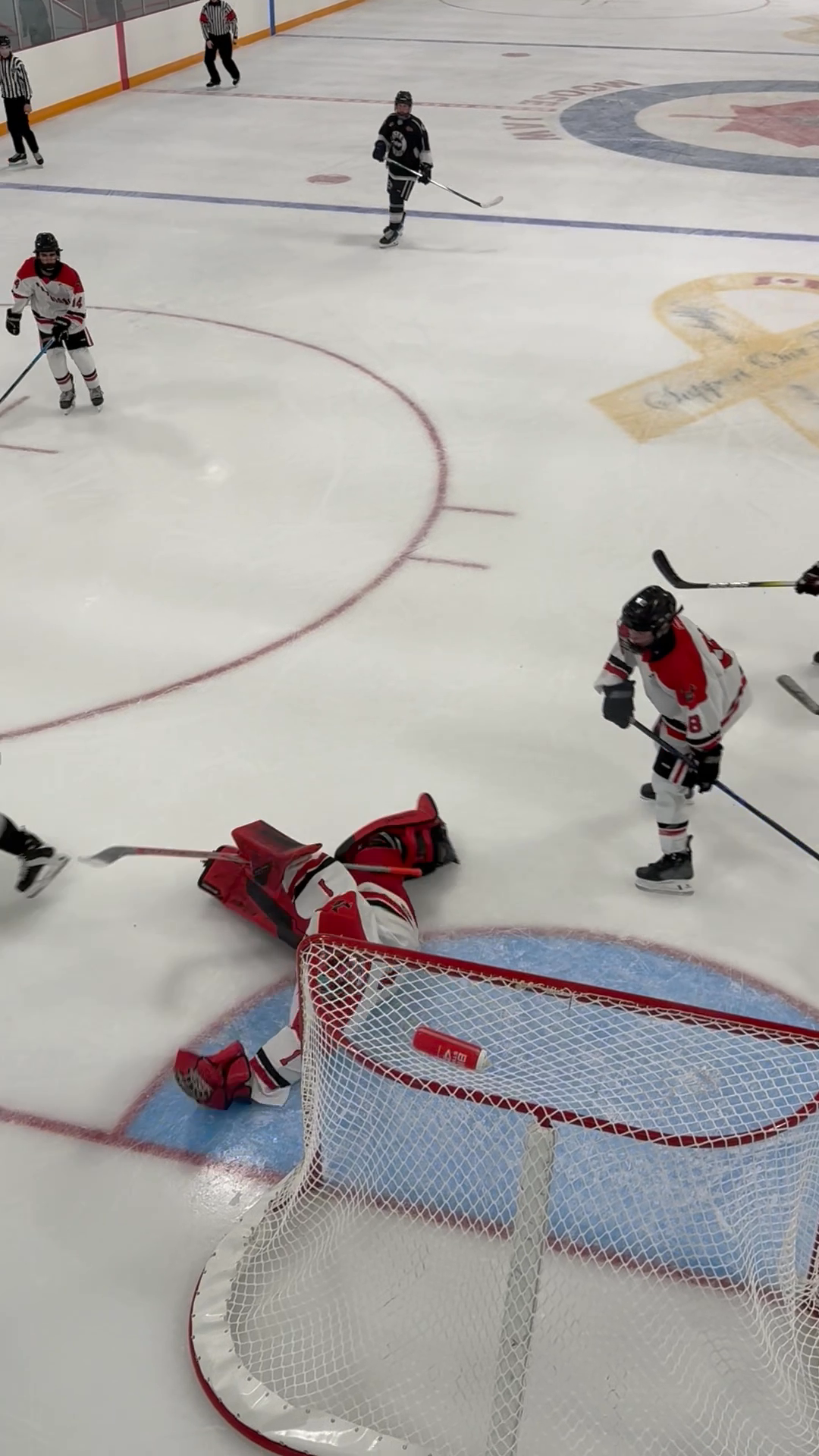 Trip Kuntz: big glove save near the end of the game.