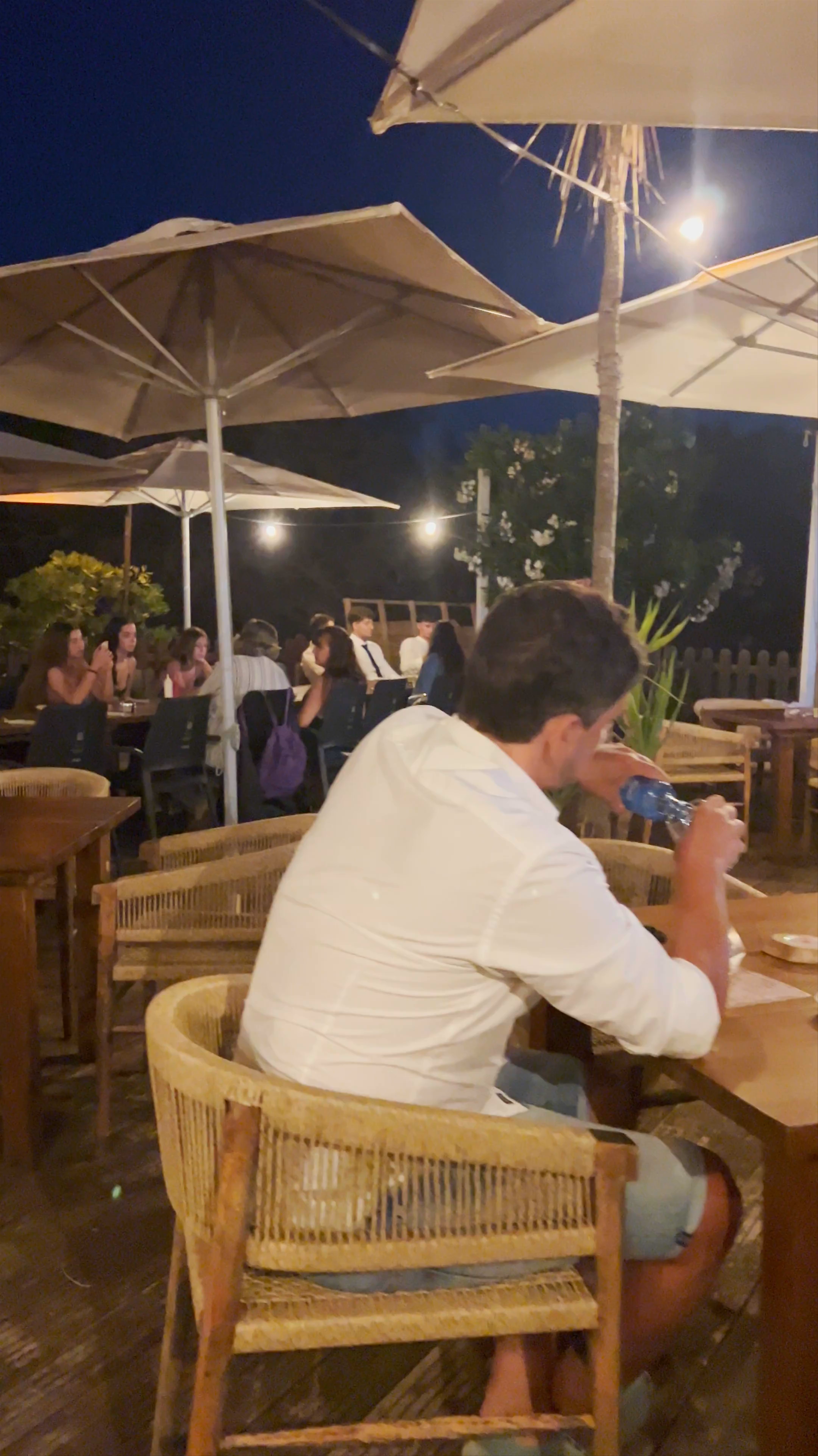 Evening Dining Vibes at Queen Burger Formentera, Es Pujols