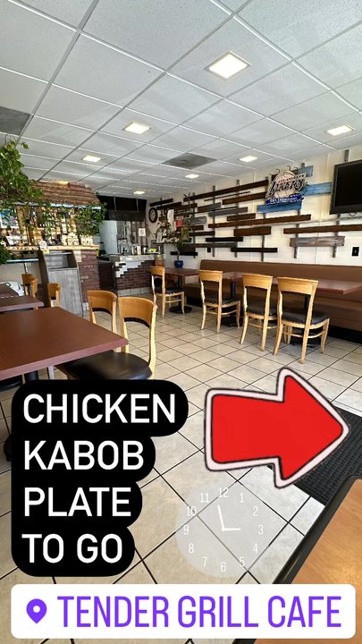 Tender Grill Cafe - 04/15/24 - Mediterranean Near Me - San Fernando, California