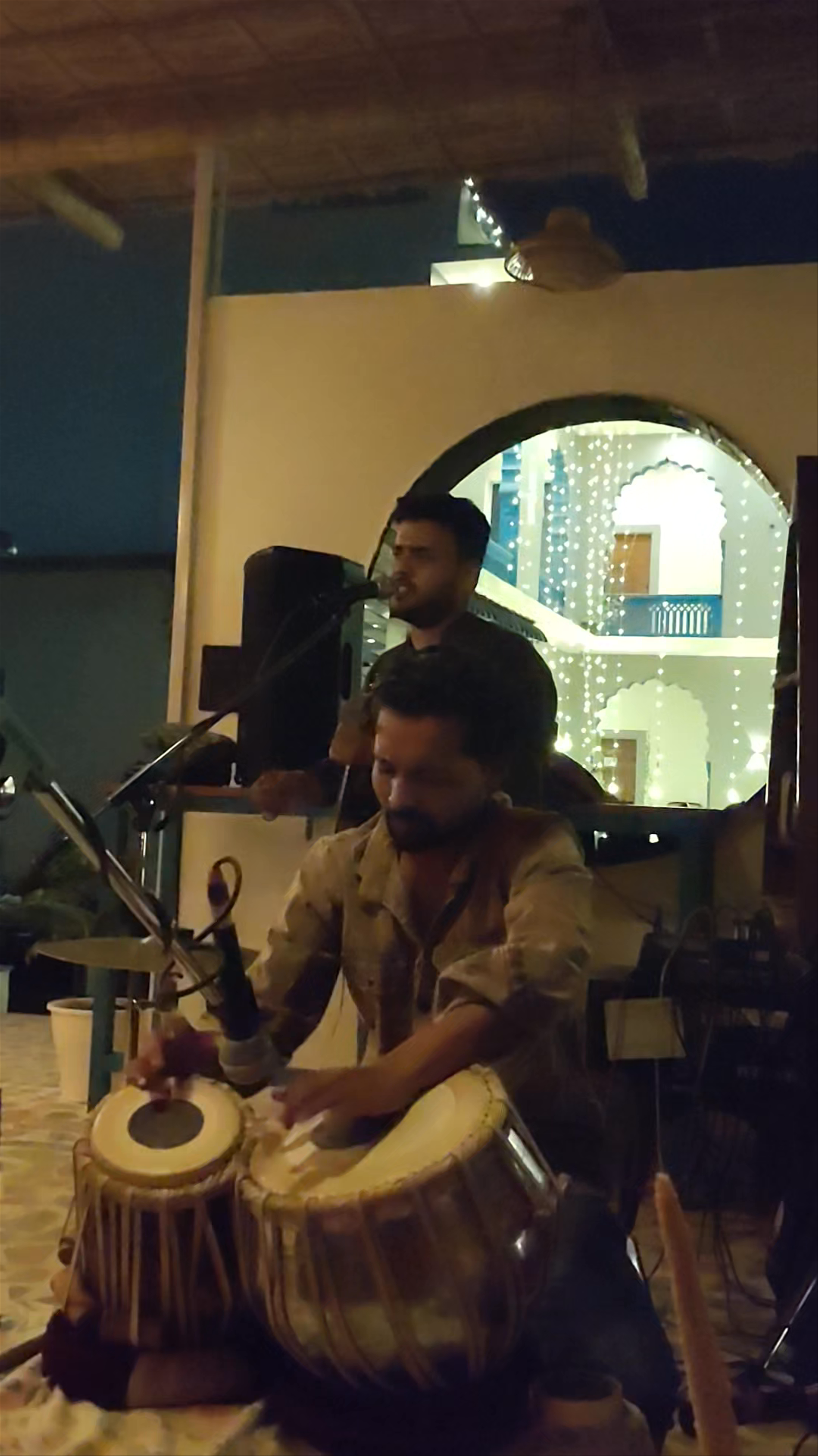 Live Folk Music and Tabla Performance in Pushkar, Rajasthan