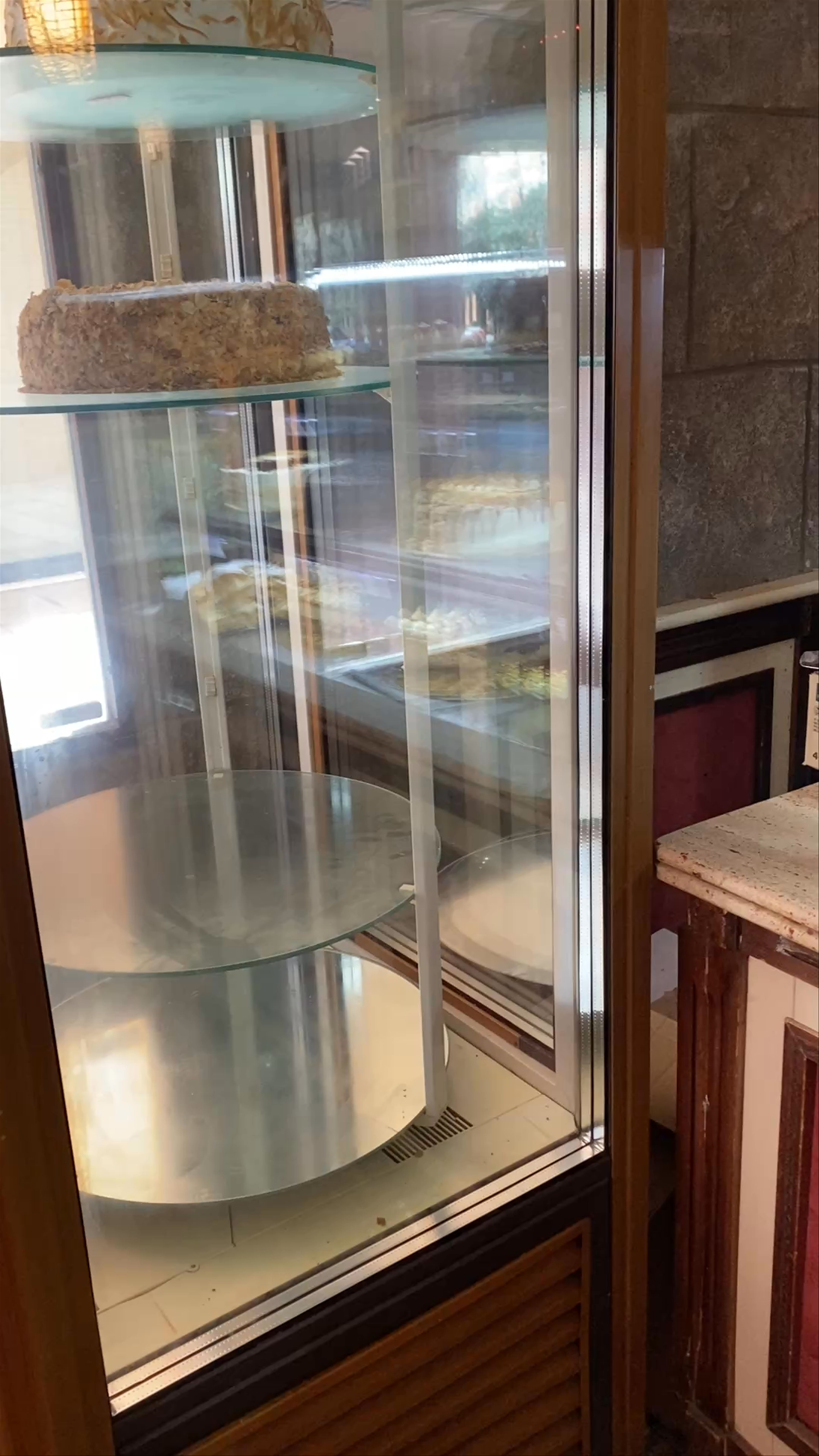 Classic Pastries and Cakes at Café Encuentro 1800 in Seville