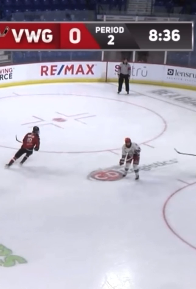Roman Singh's Stunning Cross-Crease Leg Pad Save | Valley West Giants AAA U18