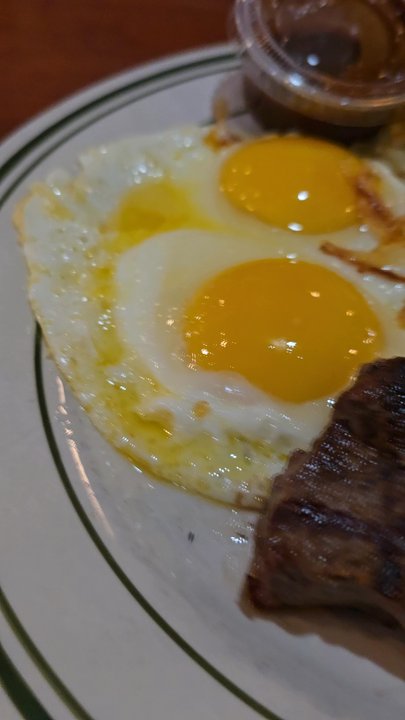 Top Deck Restaurant - $10.99 steak and eggs. May 2026 - American Near Me - Reno, Nevada