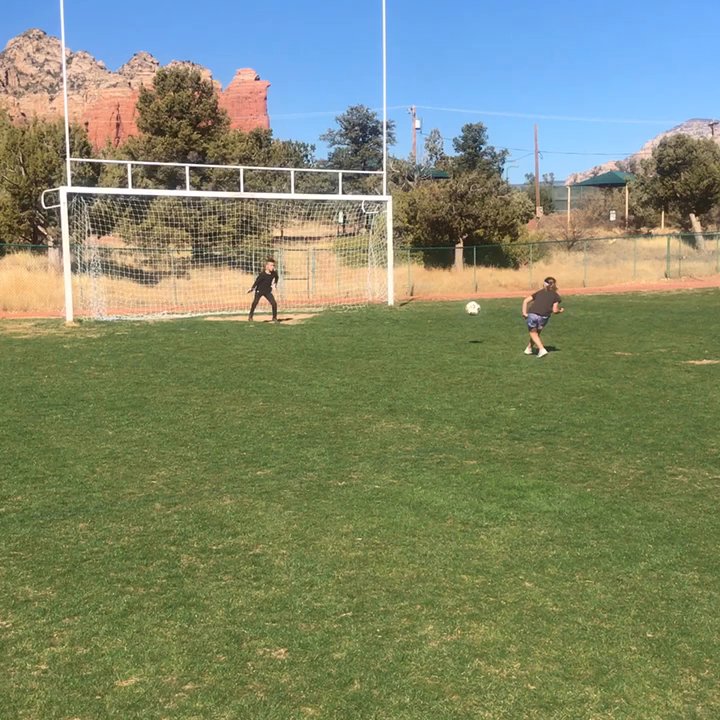 Posse Grounds Park - Goalie practice - Parks Near Me - Sedona, Arizona