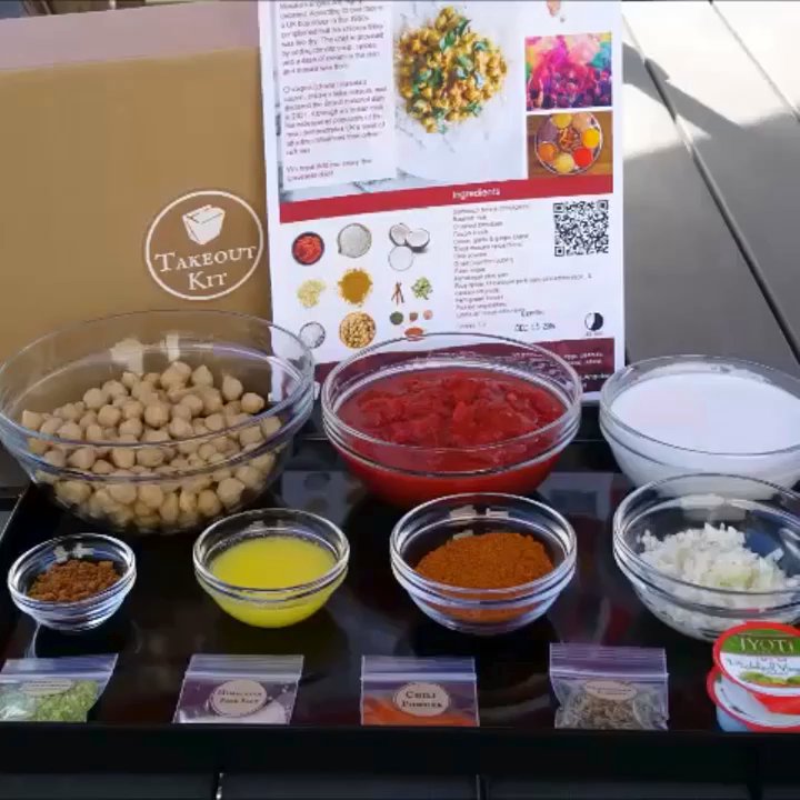 Takeout Kit - Cooking demo: chickpea tikka masala - Do-It-Yourself Food Near Me