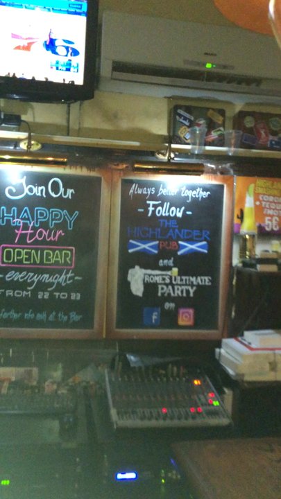 Highlander - Hidden in gem! Travelers you need to visit this place. - Bars Near Me - Rome, RM