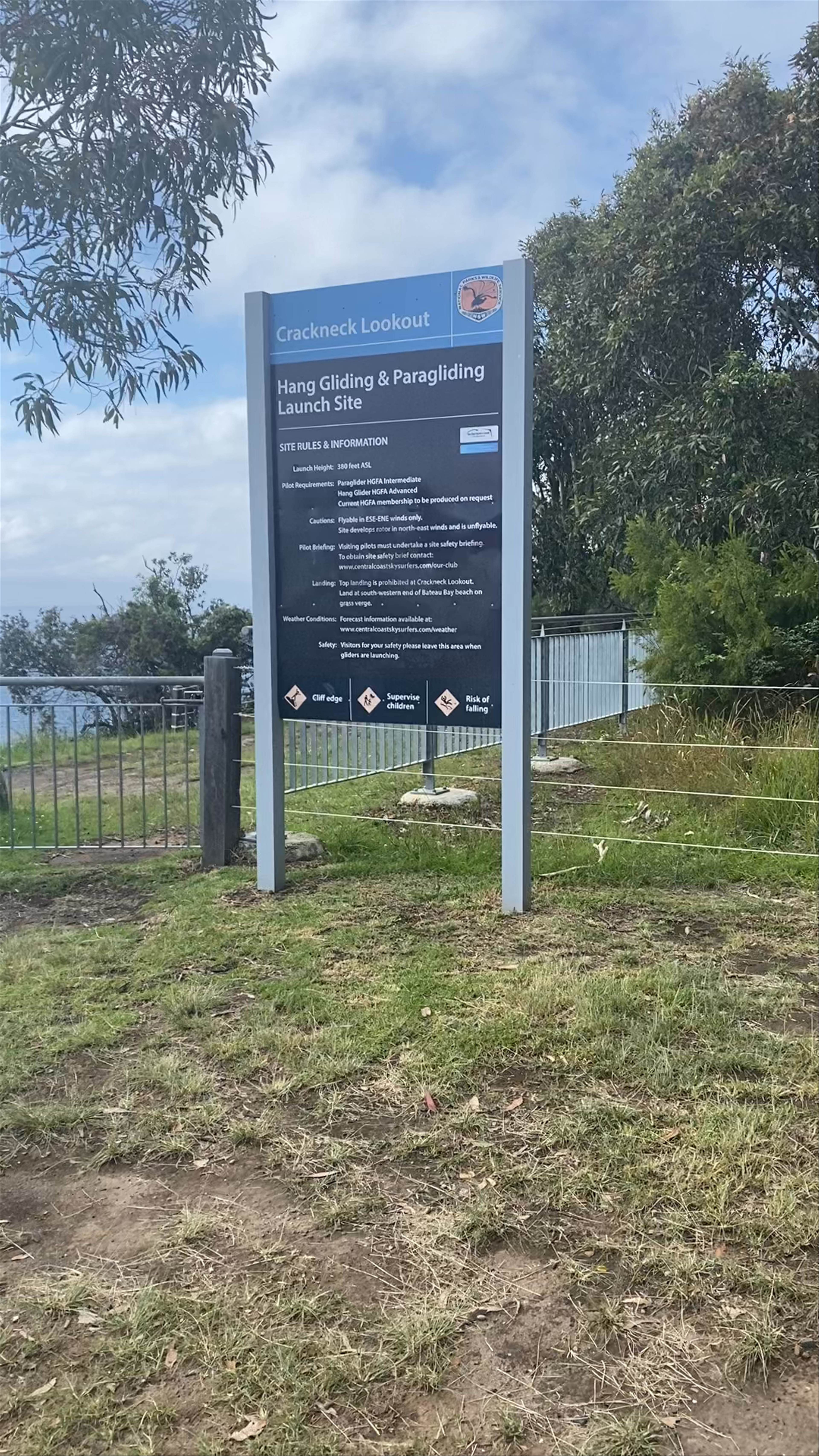 Crackneck Point lookout