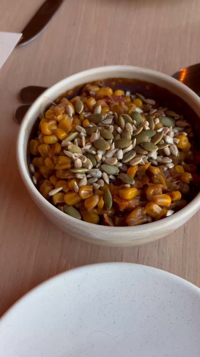 Owamni - Corn dish (my favorite) - New American Near Me - Minneapolis, Minnesota